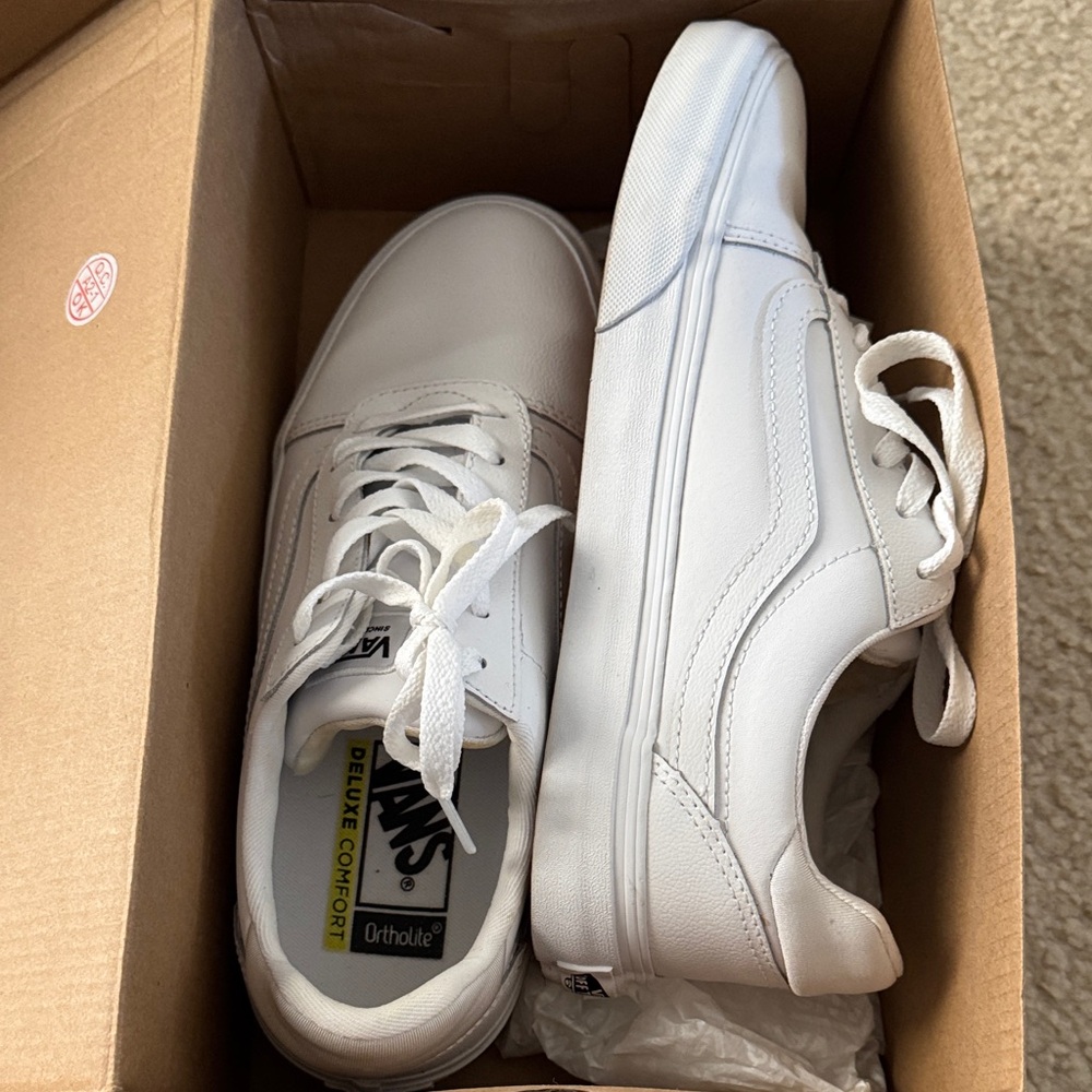 Vans Women's White Sneakers